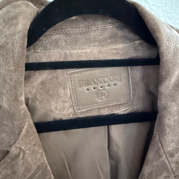 BLANKNYC Suede Moto Jacket sz Medium - Picture 5 of 5